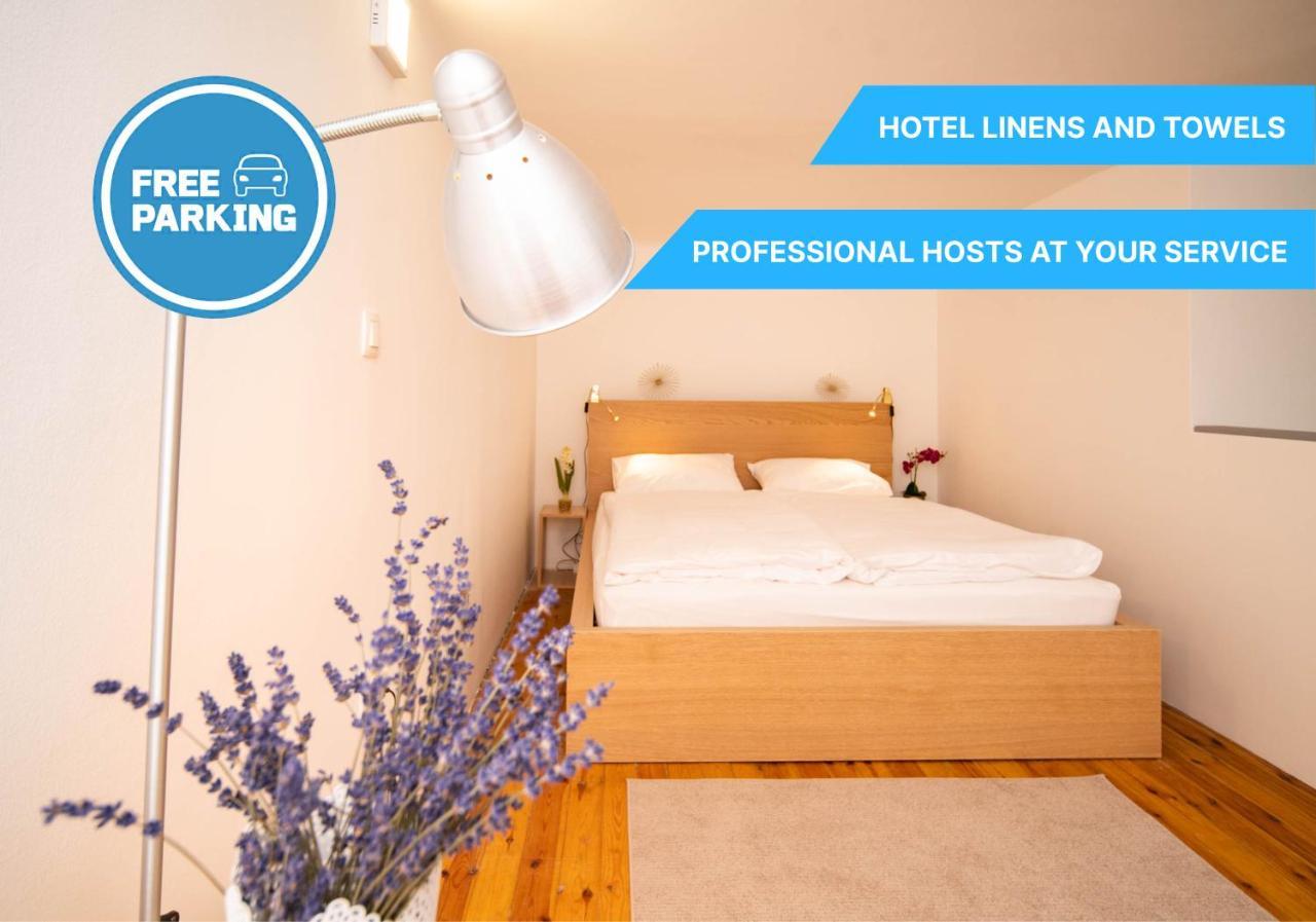 Free Parking! Linden Apartment, Ac, Smart Tv, Wifi บูดาเปสต์ ภายนอก รูปภาพ